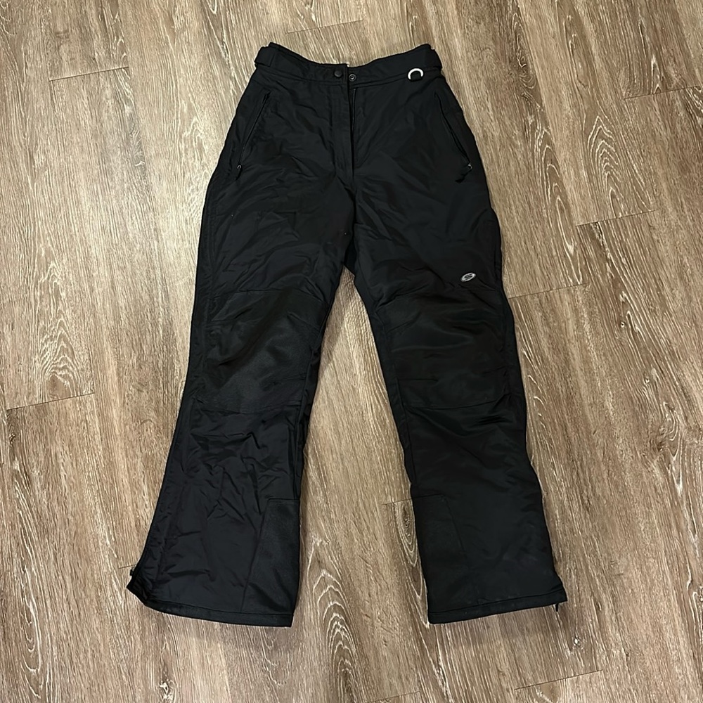 Slalom Women’s Black Ski-Snow Pants - Small